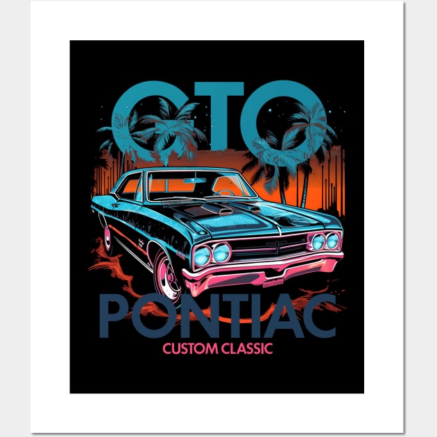 Pontiac GTO Wall Art by Quotee